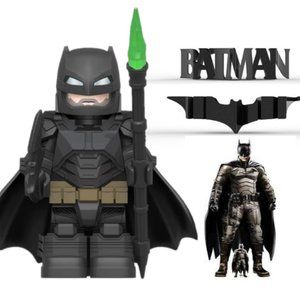 COPY - Batman Armor minifigure Lego compatible